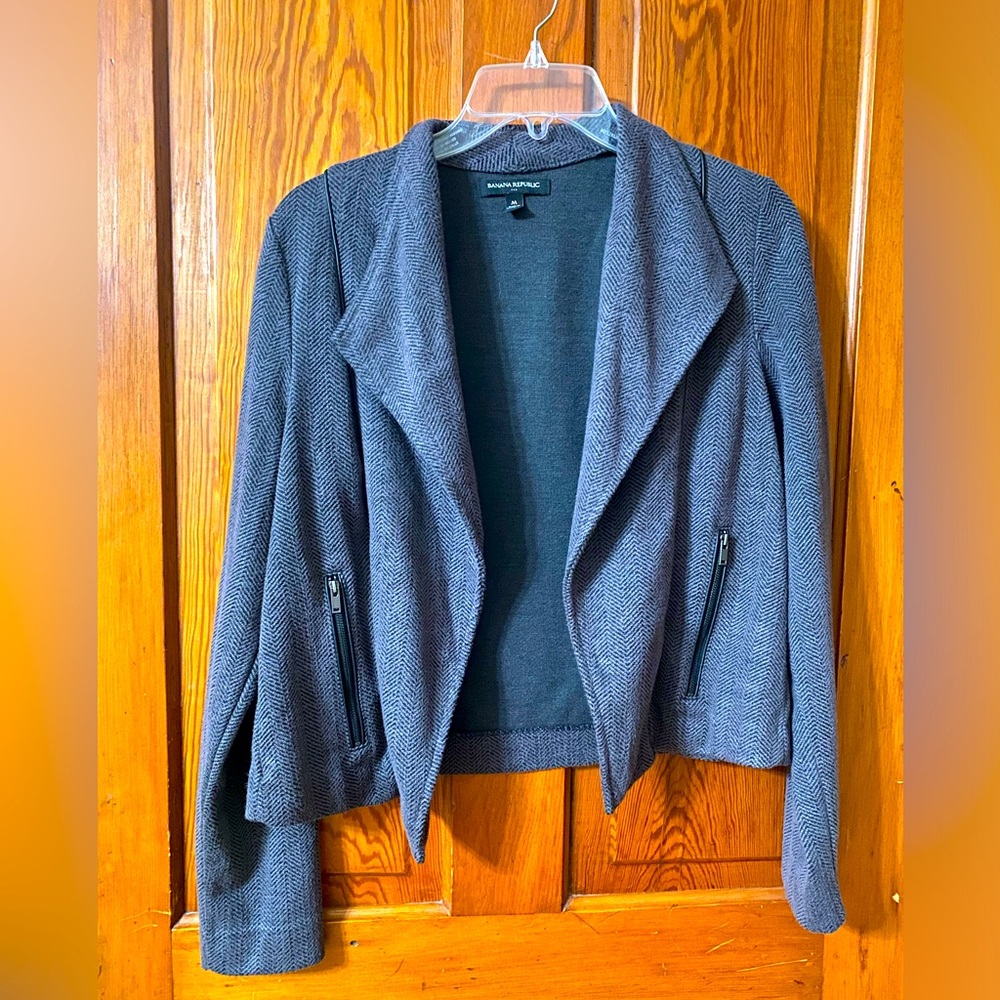 Banana Republic Chevron Blazer-size medium